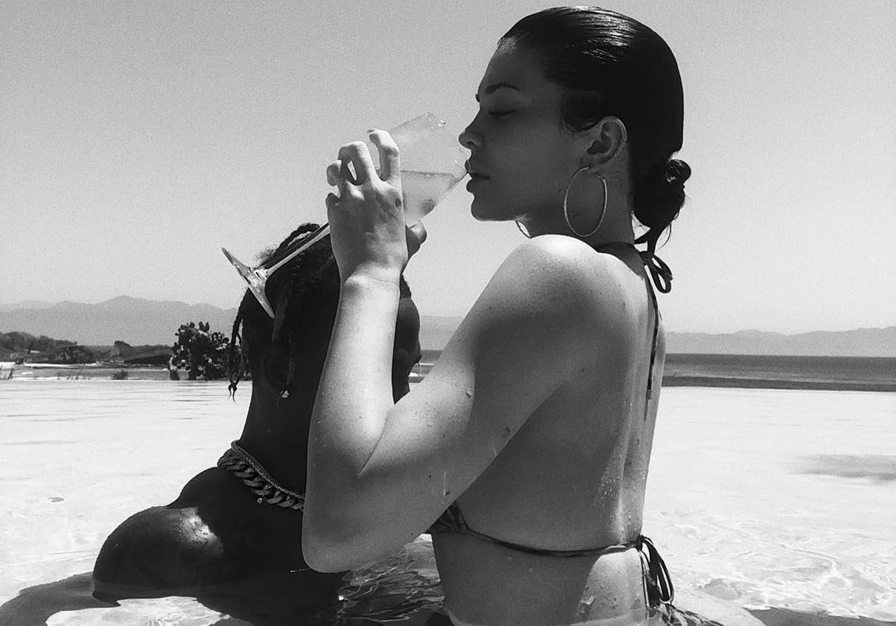 Kylie Jenner Turns Up Heat In Steamy Bathing Suit Picture With Travis Scott ...1800 x 1257