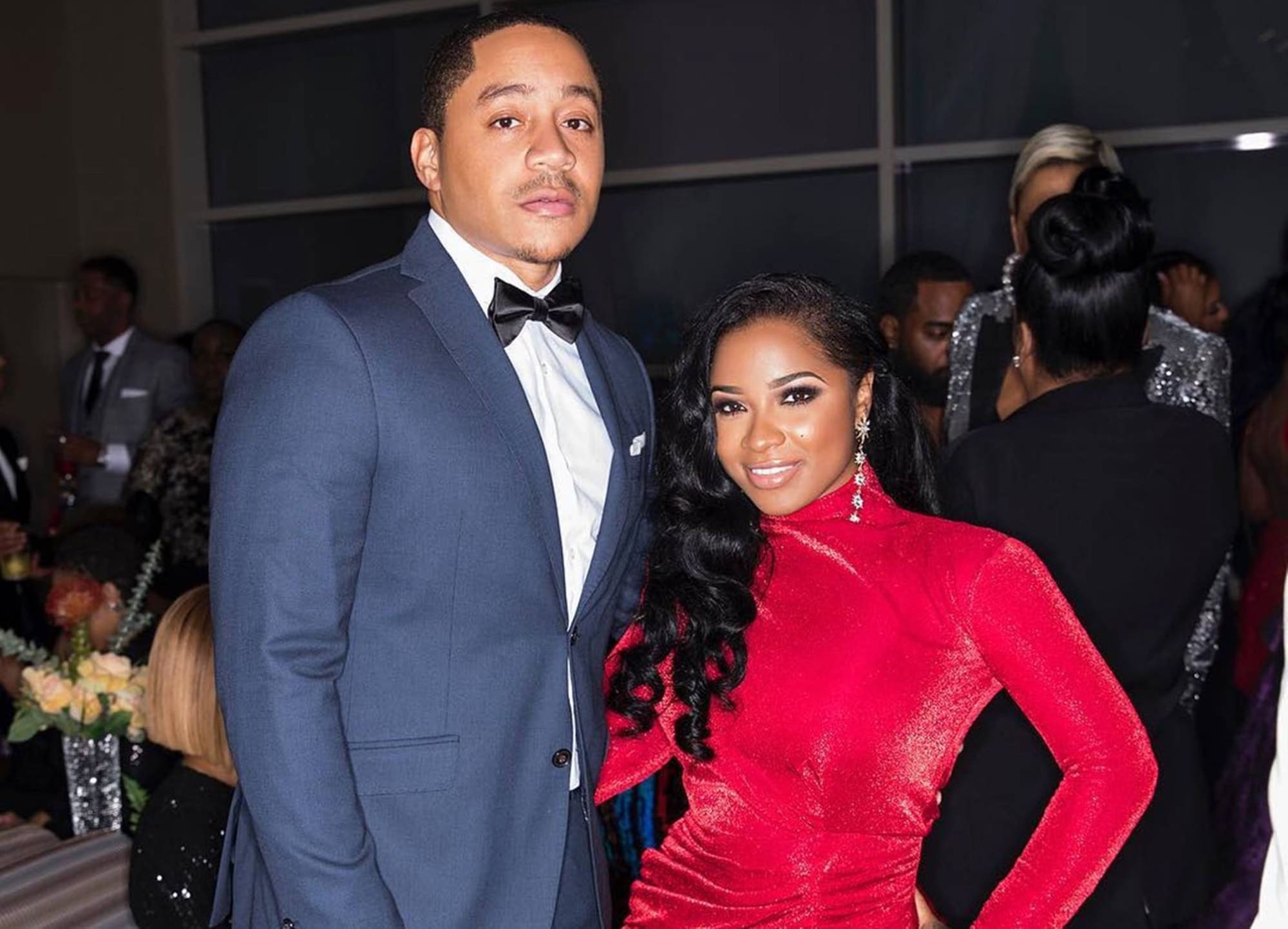 Toya Johnson Shares A Photo With Robert Rushing In Which Shes