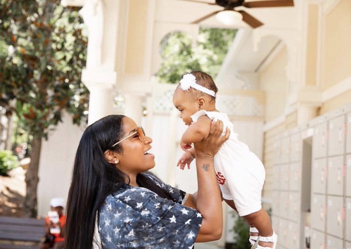 Toya Wright's Daughter Reign Rushing Is Opening Her Christmas Presents - Watch Toya's Exciting Videos To See What Reigny Got