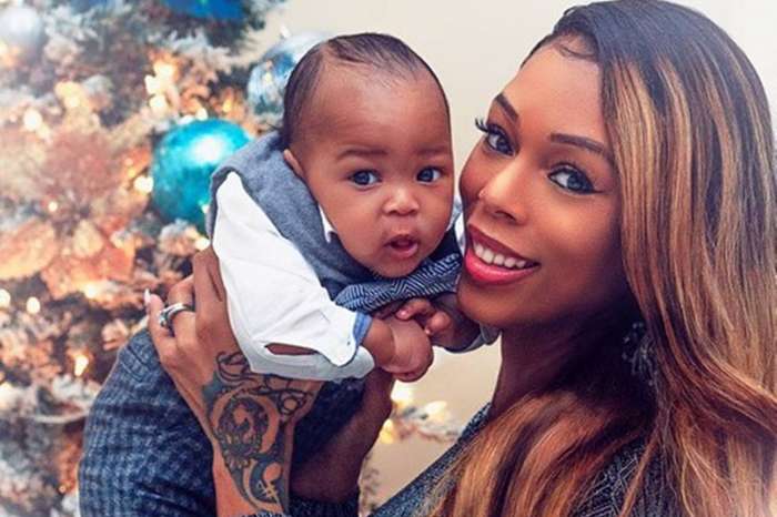 Lil Scrappy Steals Show In Christmas Picture With Bambi Benson And Their Children