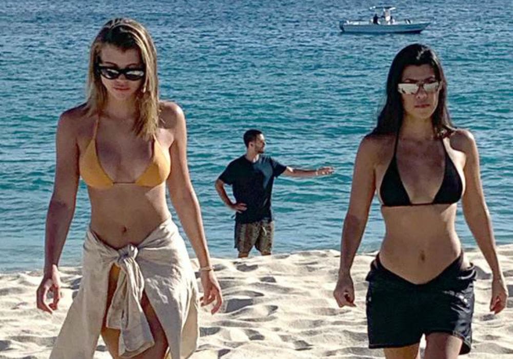 Kourtney Kardashian, Scott Disick, And Sophia Richie Vacation Together In Mexico And 'KUWK' Cameras Caught All The Drama