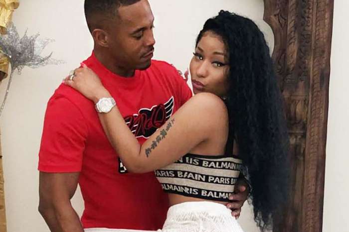Nicki Minaj's Boyfriend Gets Large Tattoo Of Her Name On His Neck!