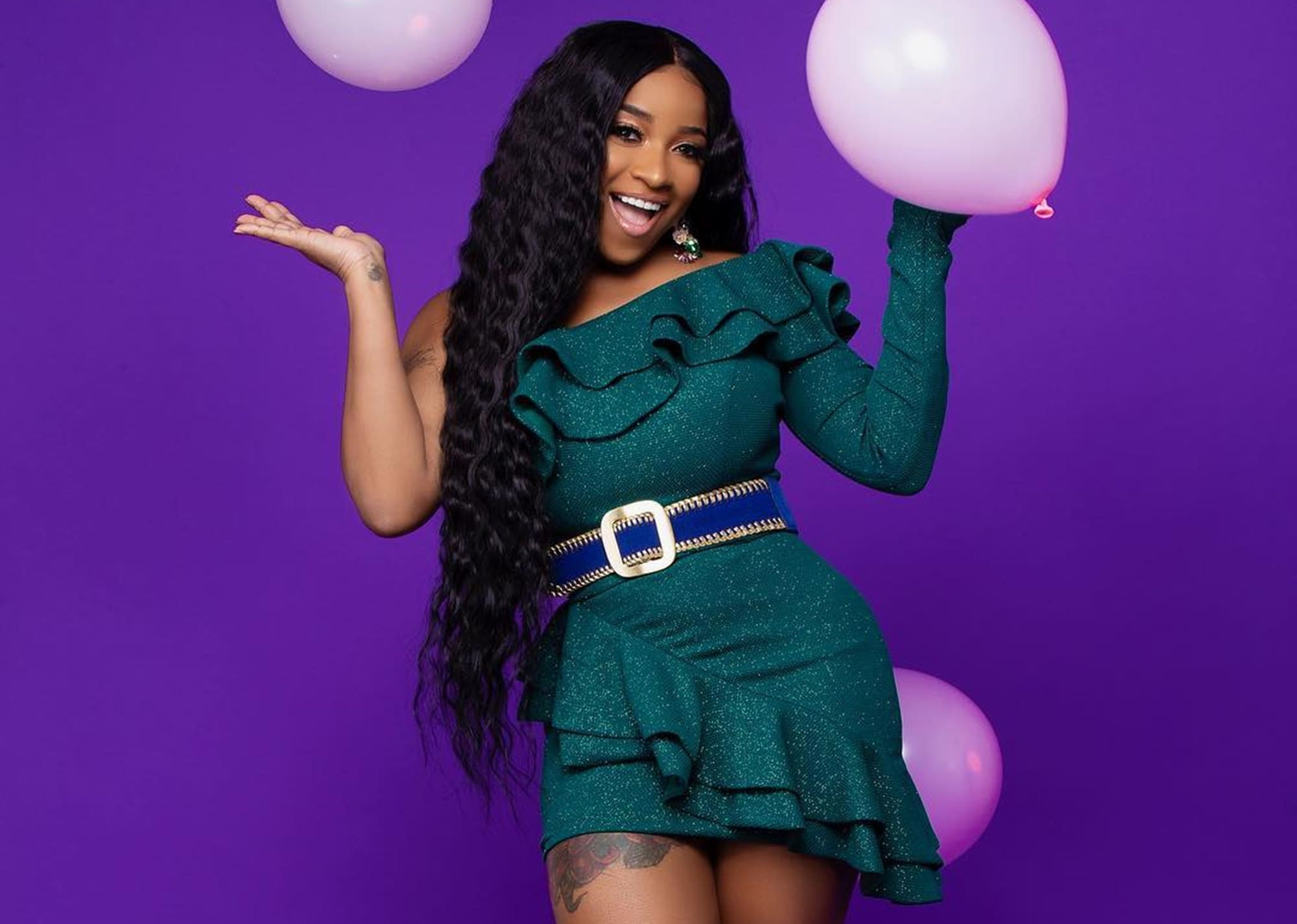 Toya Wright's Family Came In Town To Visit Her For Christmas - See Her Gorgeous Holiday Photo