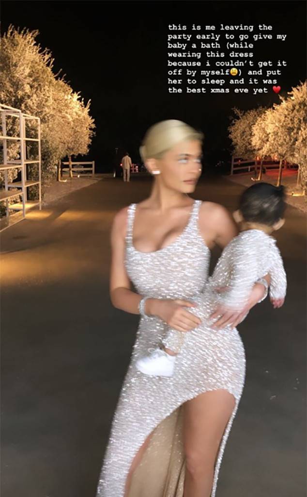 kylie-jenner-stormi-webster-christmas-party