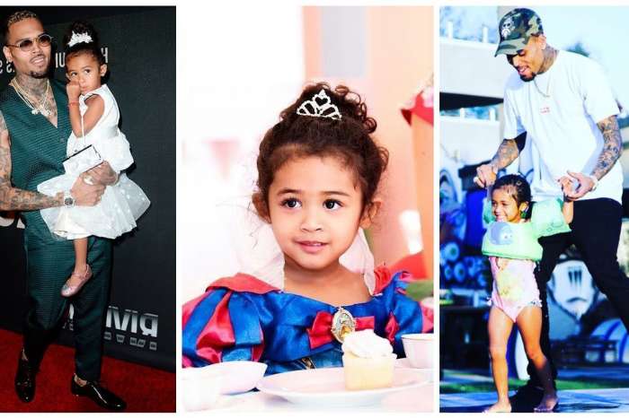 Chris Brown's Daughter Royalty's Latest Video Of Her Freestyle Has Fans Saying That She'll Be A Song Writer One Day