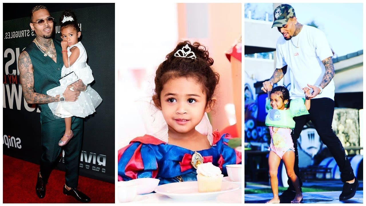 Chris Brown's Daughter Royalty's Latest Video Of Her Freestyle Has Fans Saying That She's Be A Song Writer One Day