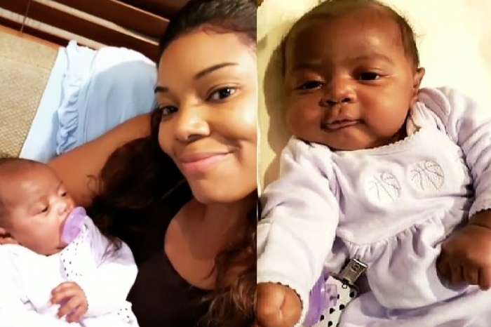Gabrielle Union Spends Her First Christmas With Baby Kaavia - Check Out The Photo