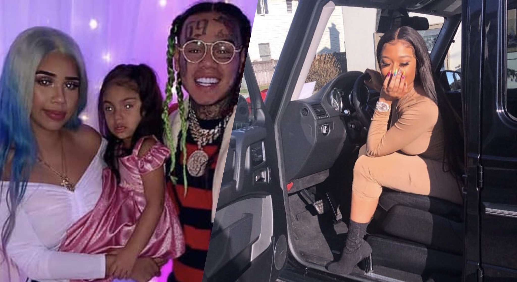 Tekashi 69's GF, Jade Defends Him From The Haters Who Claim He's Not A Good Father To His Daughter - She Says He Left His Baby Mama $100,000