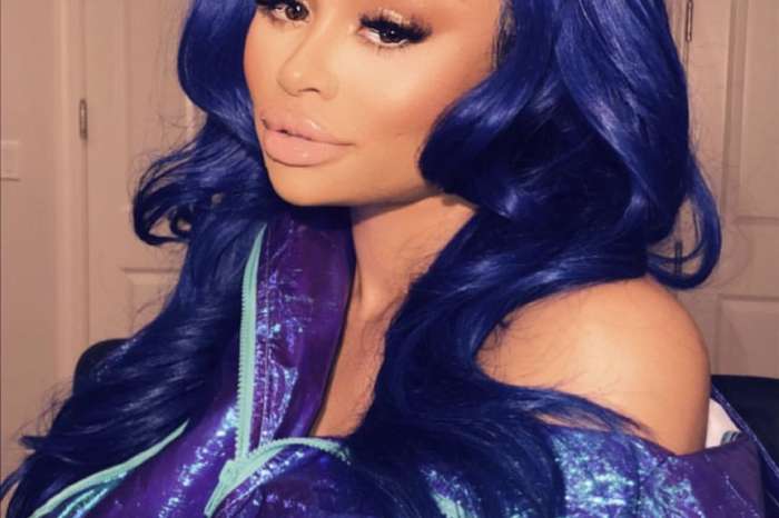 Blac Chyna Debuts New Blue Hair While Wishing Fans A Happy New Year