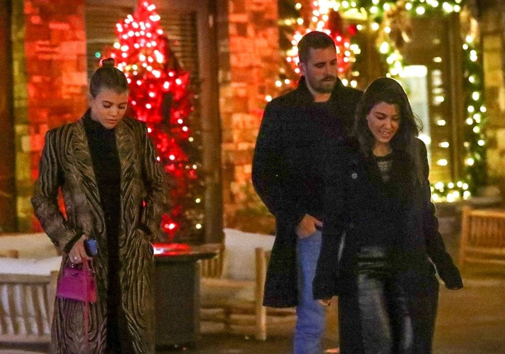 Kourtney Kardashian And Sofia Richie Are 'Trying Their Best' To Get Along For Scott Disick