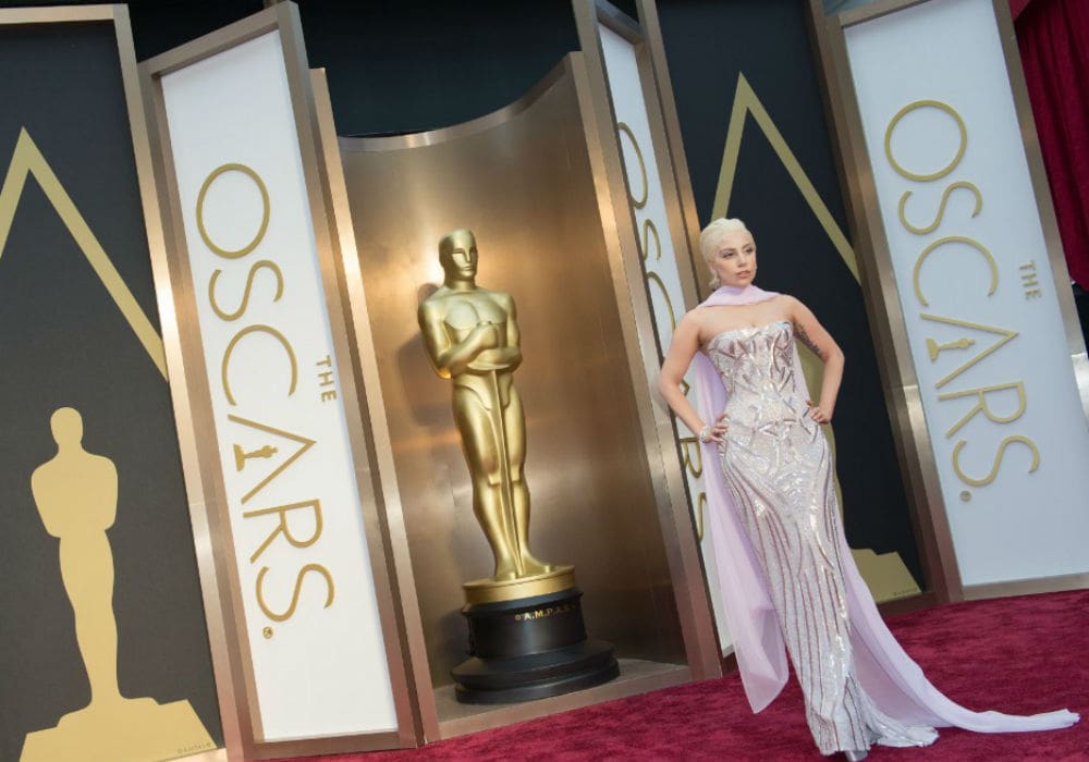 Lady Gaga Oscars Red Carpet