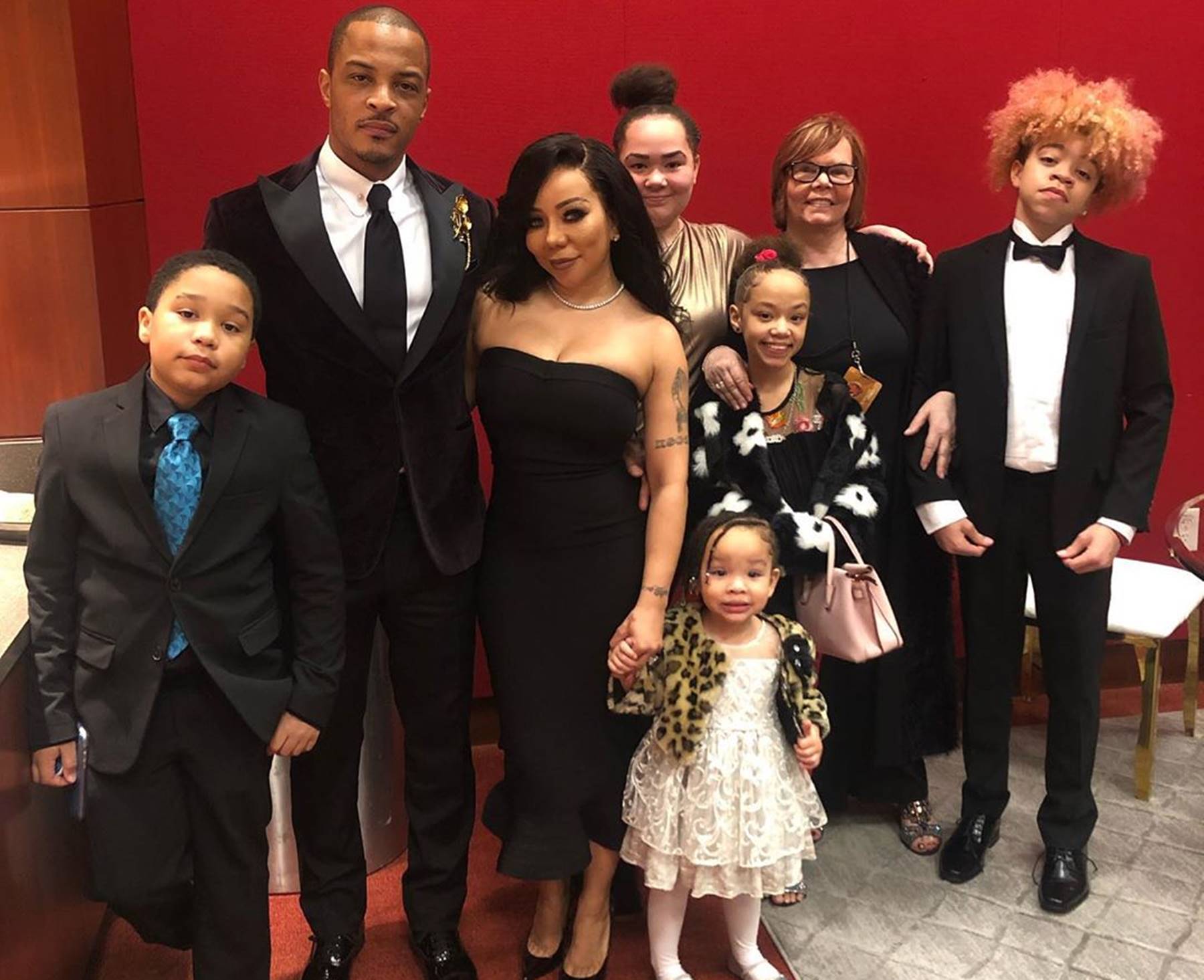 Tiny Harris T.I. Awards Show Family