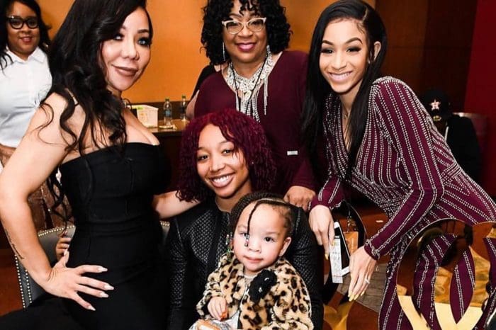 Tiny Harris Poses With Her Three Daughters In Sweet Picture Accompanied By Violetta Morgan, T.I.'s Mother