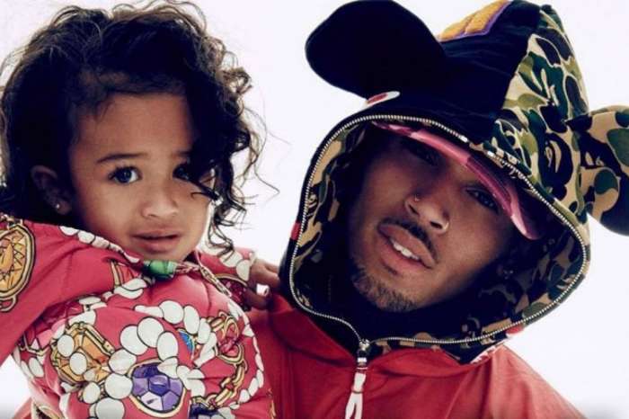 Chris Brown Posts Another Adorable Pic Of Royalty During Father-Daughter Movie Date!