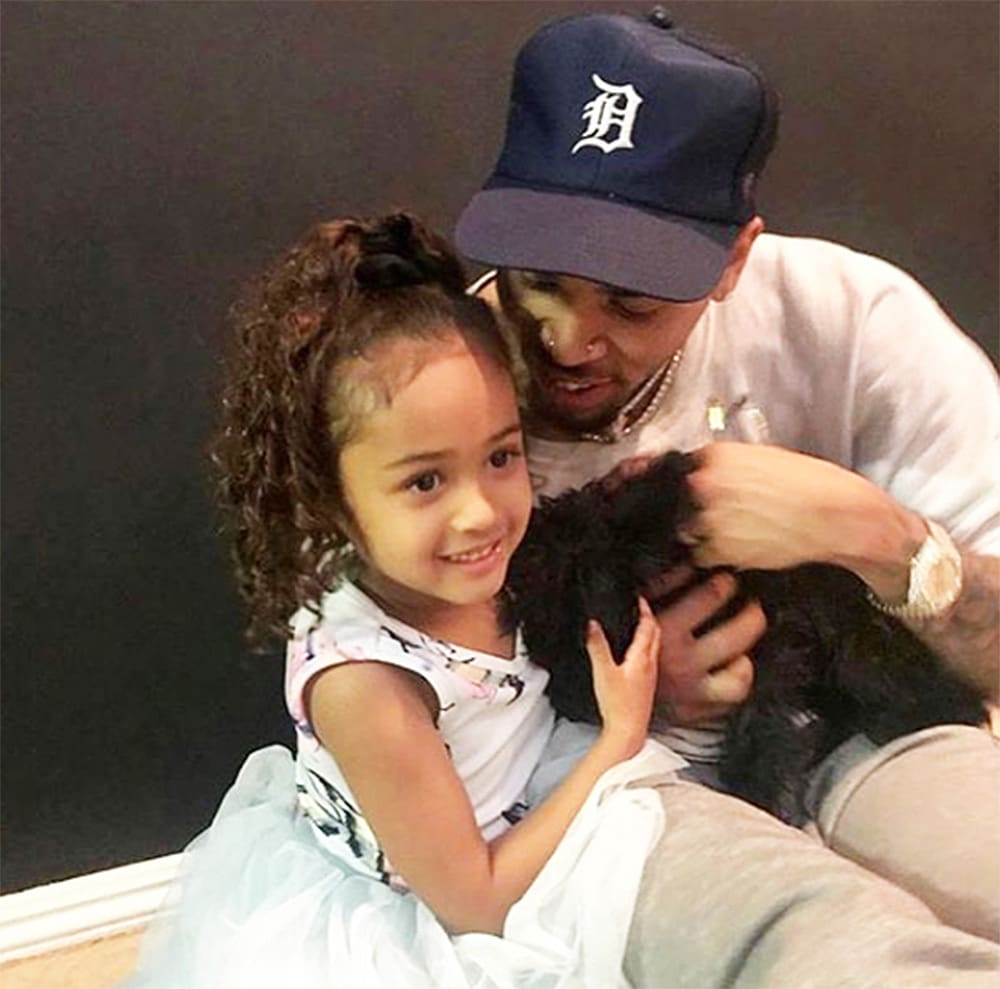 Chris Brown's Latest Photo With His Gorgeous Daughter, Royalty, Has Fans In Awe