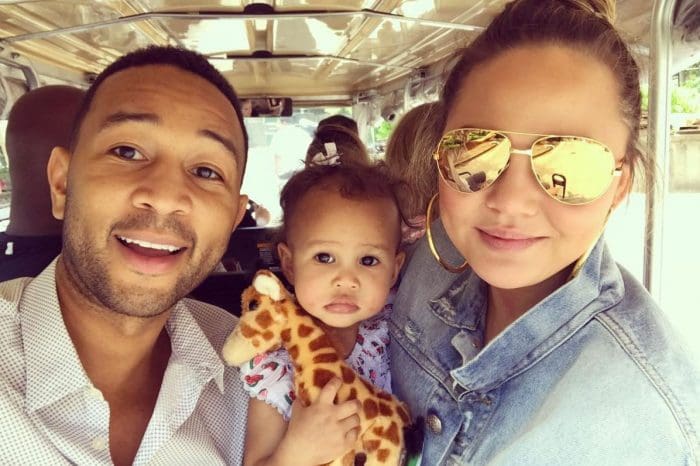 Chrissy Teigen Shares Gorgeous Pics Of Her Babies Having Fun Without Her - Luna And John Legend Having A Blast And Fans Predict Luna Will Be A Heartbreaker