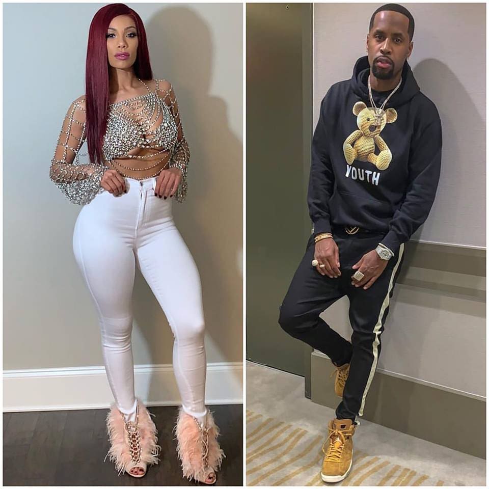 Safaree And Erica Mena Are Showing Off Matching Iced Out Watches In An IG Video - Fans Call Them 'Attention-Seeking Couple'