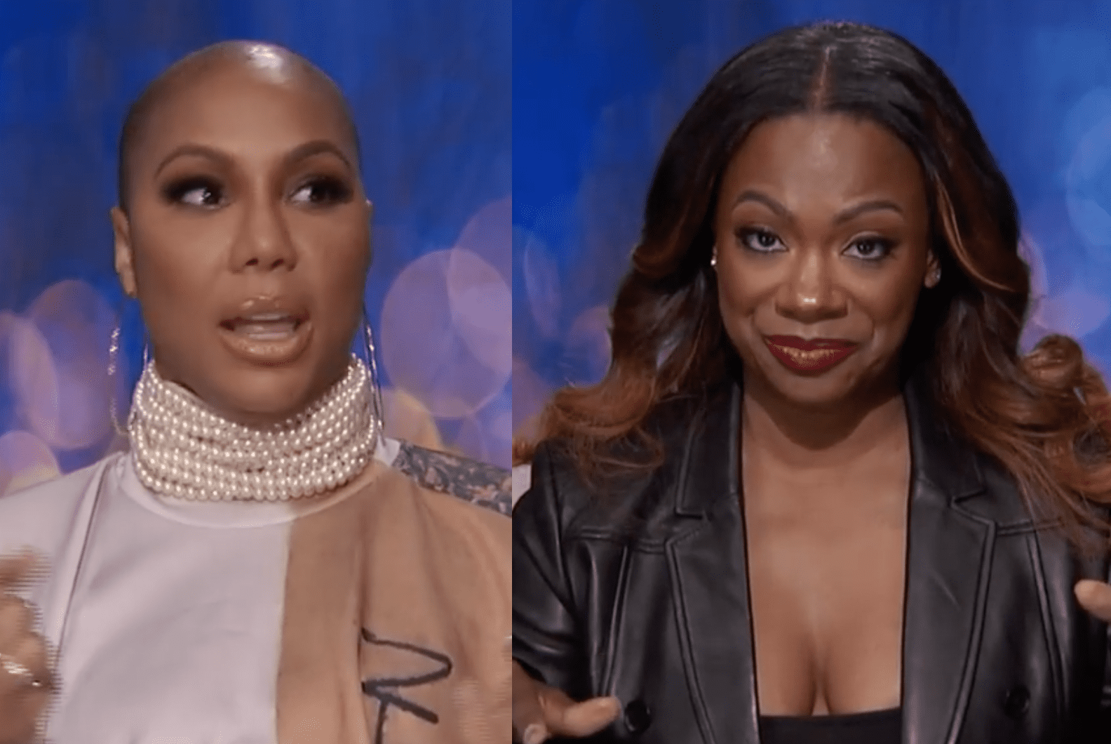 The Latest Video From Celebrity Big Brother Shows Tamar Braxton And Kandi Burruss Squashing Their Beef