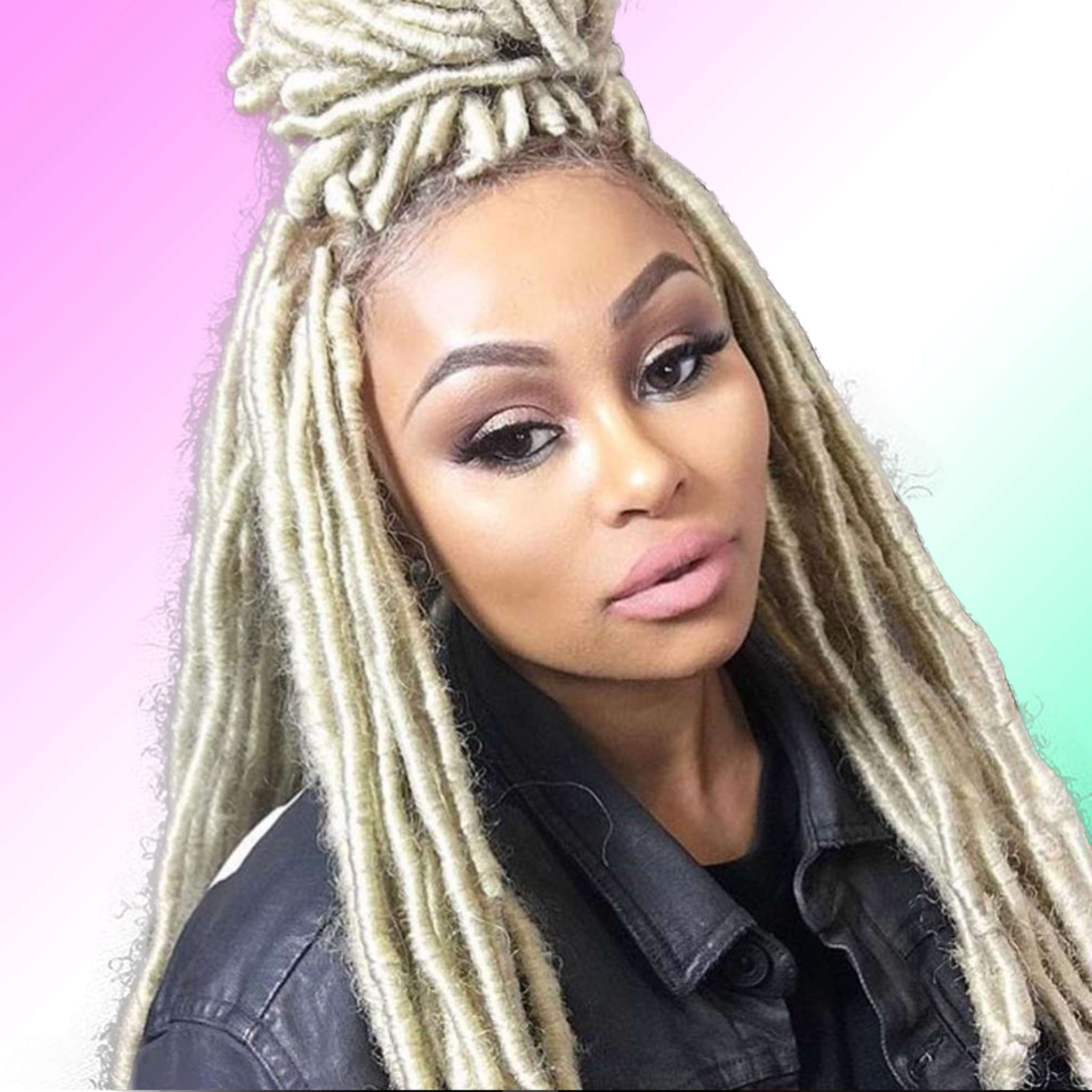 blac chyna without makeup