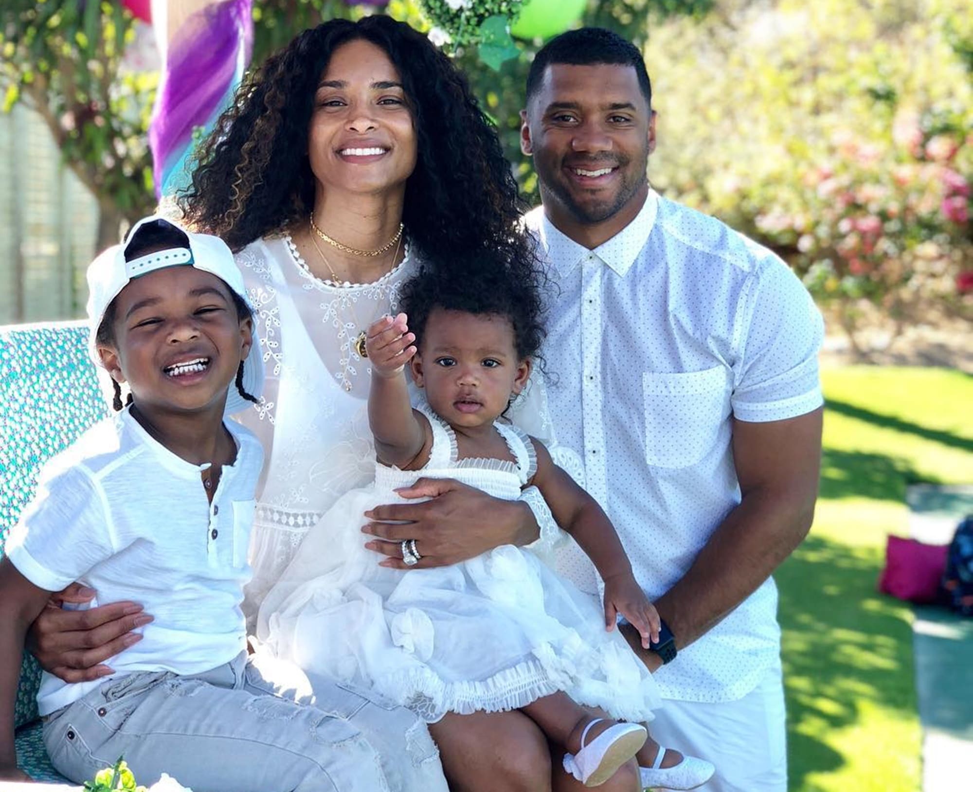 Is Ciara Pregnant? Russell Wilson Hints At Baby Number 3 In Cute Video With Sienna ...