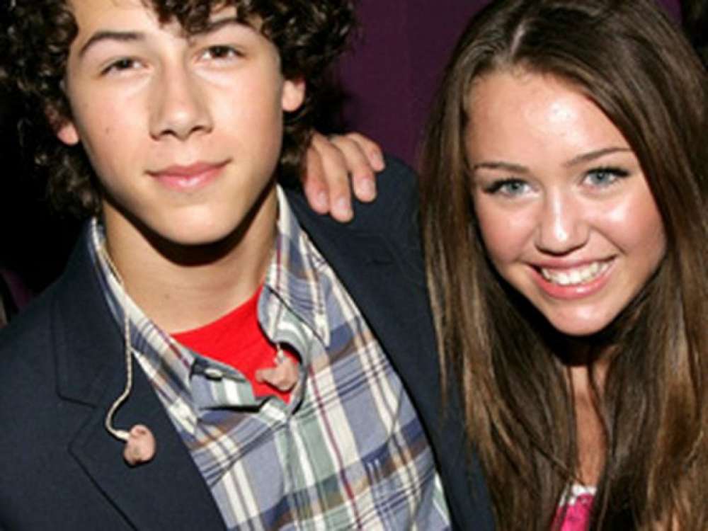 Miley Cyrus And Nick Jonas