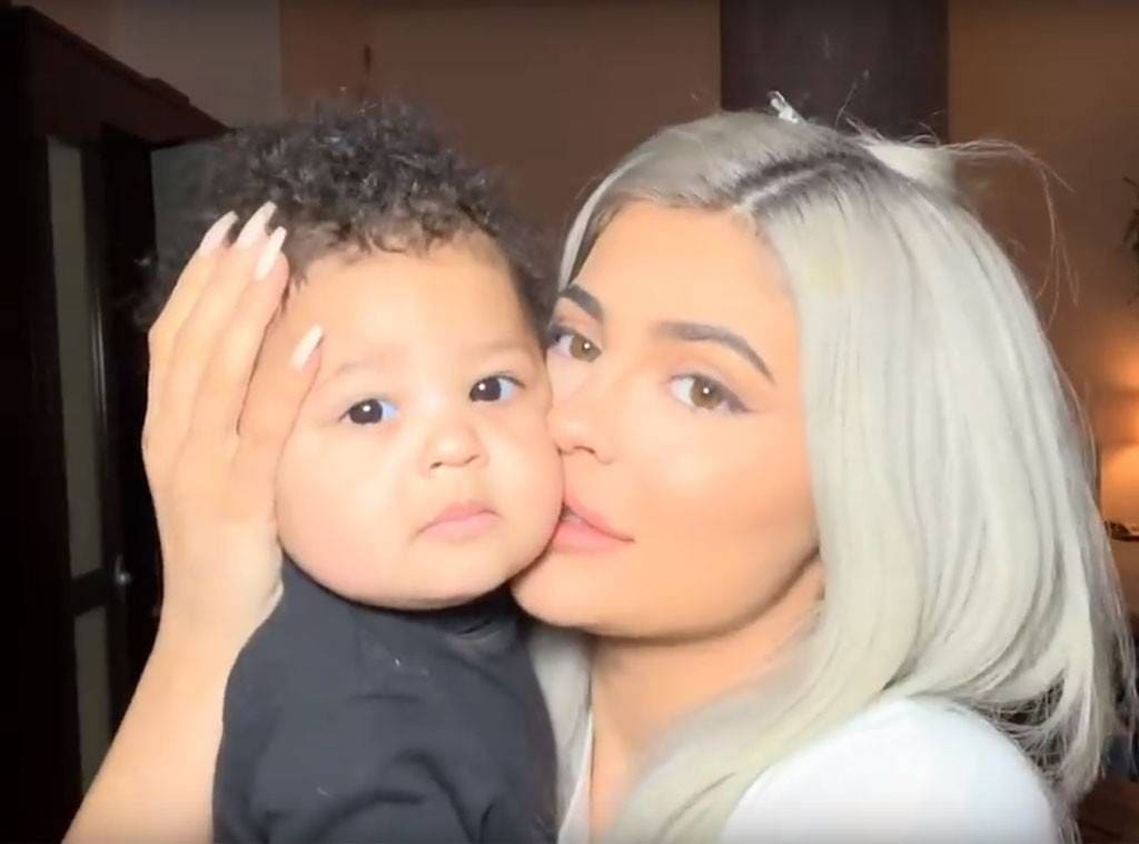 Kylie Jenner Tells Her Daughter Stormi Webster She's 'So Lucky' While Opening Her Birthday Presents - Watch The Video