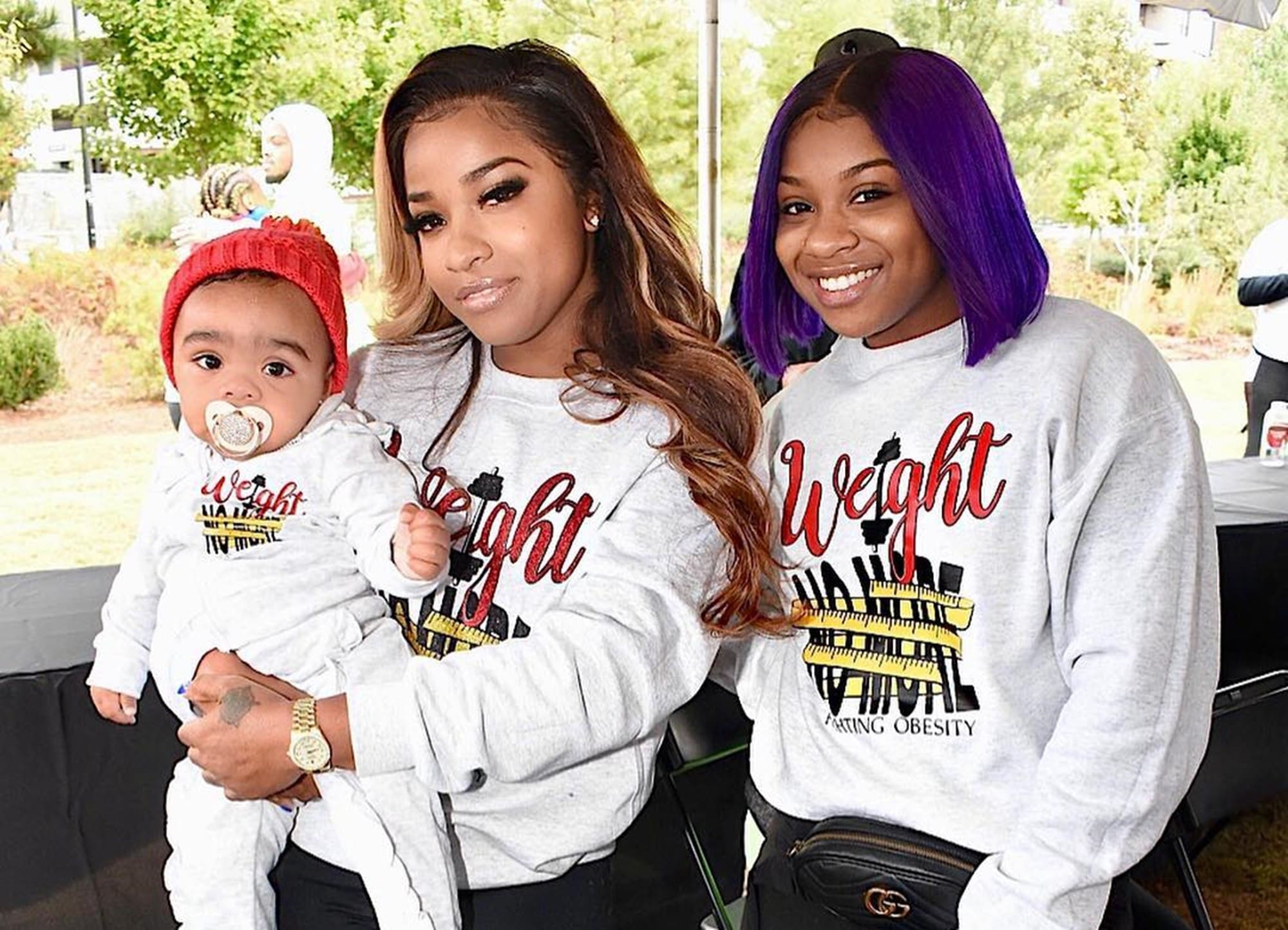 Toya Wright Takes Part In Another 'Weight No More' 5K Walk/Run Event For Fighting Against Obesity Together With Reginae Carter And Robert Rushing - Check Out The Photo