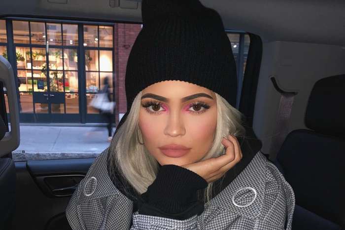 Travis Scott Tells Kylie Jenner That He Loves What He Sees After She Posts This Picture In A Sheer Dress