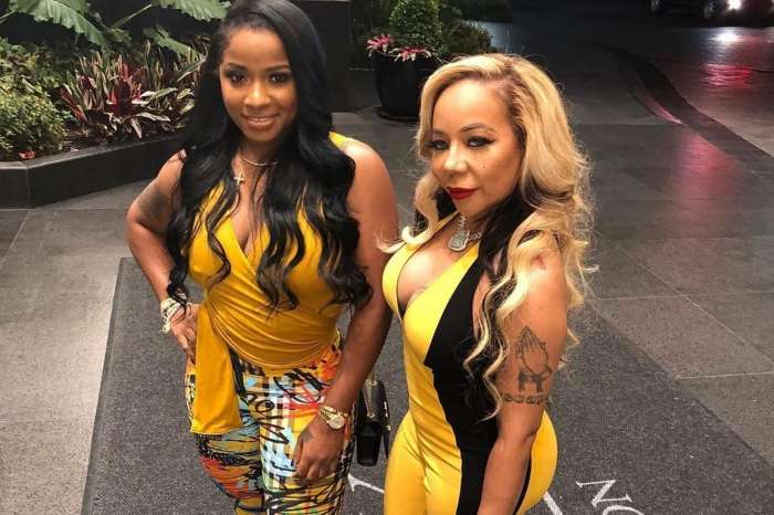 Toya Wright Shows Off Her Booty In Pink Animal Print Pants And Tiny Harris & Brielle Biermann Are Here For It
