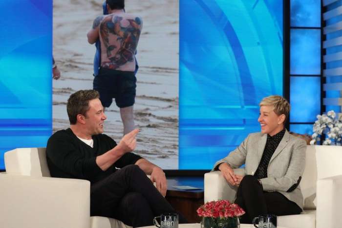 Ben Affleck Is Not About To Let People Criticize His Massive Back Tattoo!