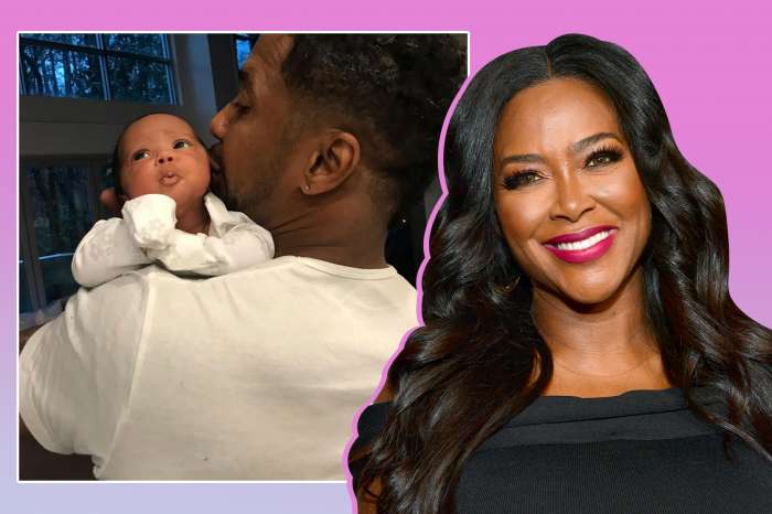 Kenya Moore Shares The Sweetest Pics With Baby Brooklyn And Her Dad, Marc Daly - Fans Say The Baby Was Born To Be In Front Of The Camera