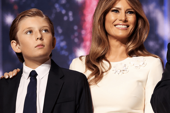 Melania Trump Says She's Already Warned 12-Year-Old Son Barron About The Dangers Of Consuming Drugs!