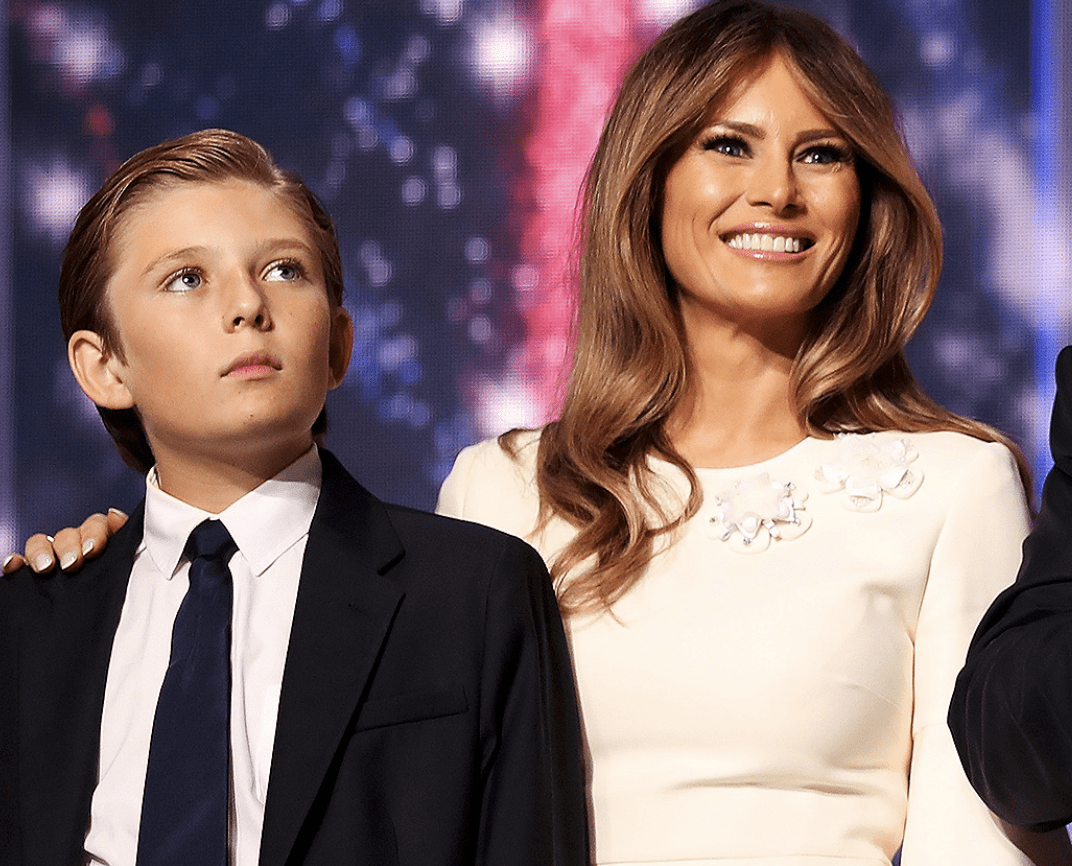 Melania Trump Says She’s Already Warned 12-Year-Old Son Barron About ...