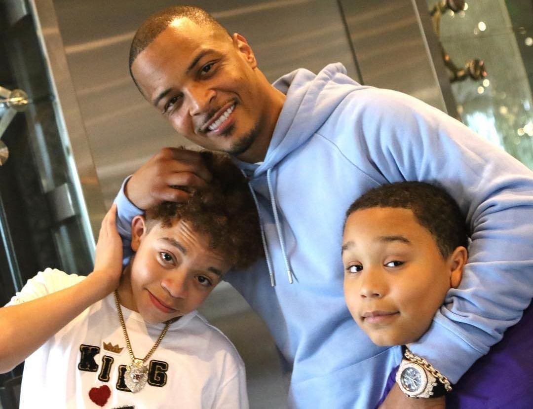 T.I. Gushes Over Major Harris - Check Out His Latest Photo With His And Tiny Harris' Son