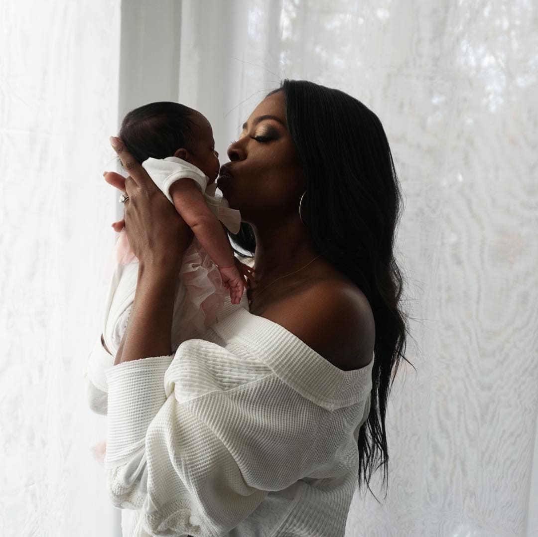 Kenya Moore And Baby Brooklyn Grace The Cover Of Sheen Magazine