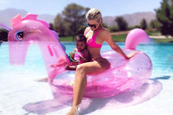 Khloe Kardashian Shares Sweet Photo Of Baby True Amid Tristan Thompson Drama And Critics Pounce Because The 'KUWTK' Star Lacks Self-Love