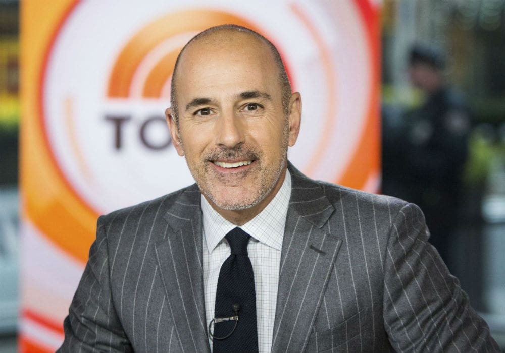 Disgraced Today Anchor Matt Lauer Close To A Deal That Will Bring Him Back To TV By The End Of The Year