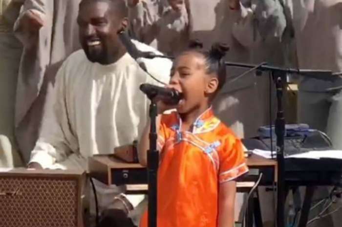 North West Performs At Kanye West Sunday Church Service Stealing The Spotlight From Her Famous Father