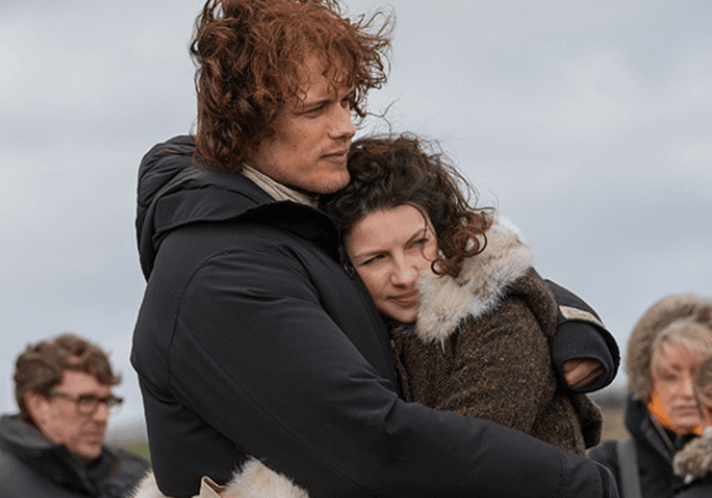 Outlander Stars Sam Heughan And Caitriona Balfe Tease The Start Of Production On Season 5