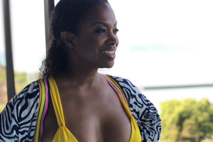 Kandi Burruss Rocks A Yellow Body Hugging Dress And Tamar Braxton Wants That Outfit, But She Might Have Annoyed Kandi With Her Message