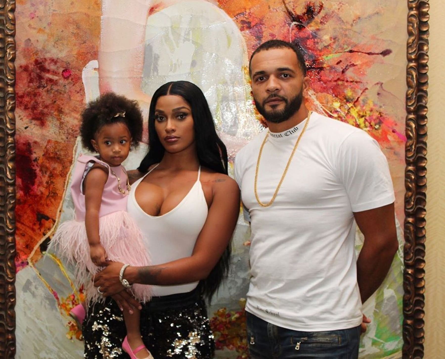 A glowing Joseline Hernandez has decided to flaunt her love and newfound ha...