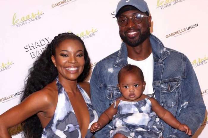 Gabrielle Union Stuns In Fiery Red Dress Picture With Baby Kaavia -- Dwyane Wade's Cute Daughter Has Fans Asking For Another Child