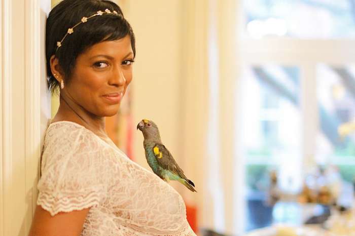 Tamron Hall Shows Her Stunning Figure In New Picture With Baby Moses As Her Husband, Steve Greener, Buys The Entire Flower Shop On Her First Mother's Day