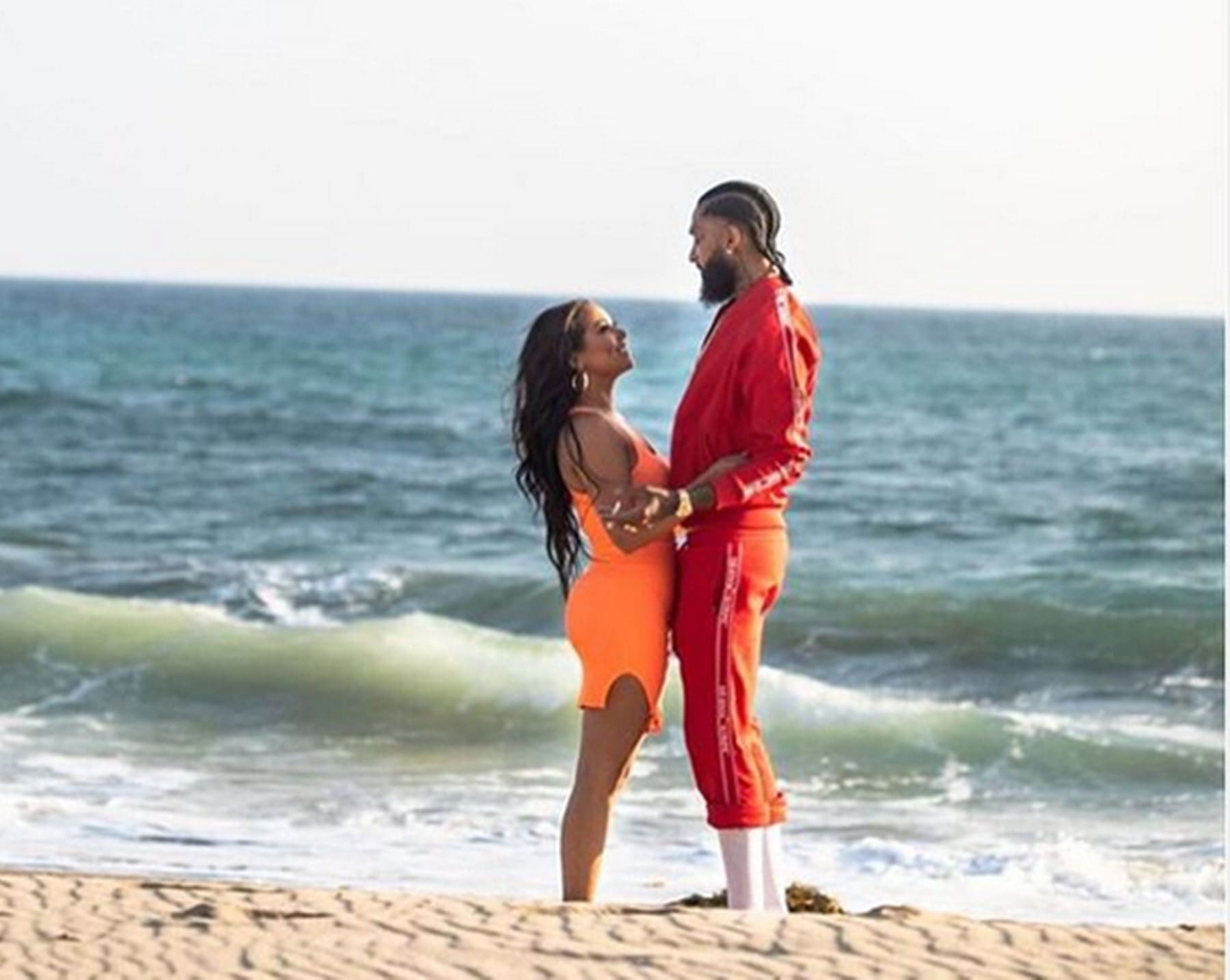 Lauren London Shares New Angelic Picture Of Nipsey Hussle And Admits