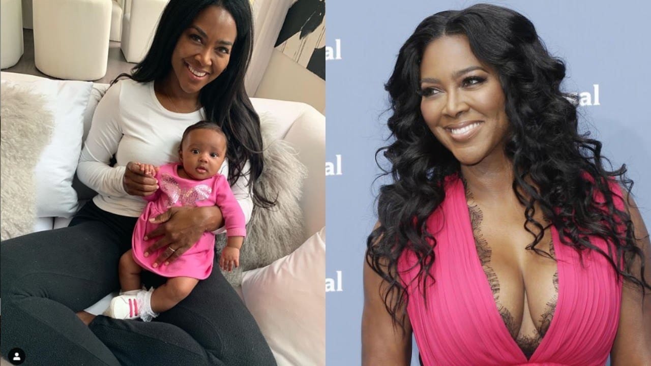 Kenya Moore Shares The Sweetest Photo Of Brooklyn With A Puppy And Fans Cannot Have Enough Of The Baby Girl