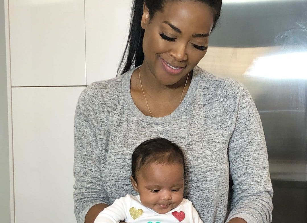 Kenya Moore's Latest Jaw-Dropping Photo At The Beach Has Fans Saying That Baby Brooklyn In Her Dad's Twin