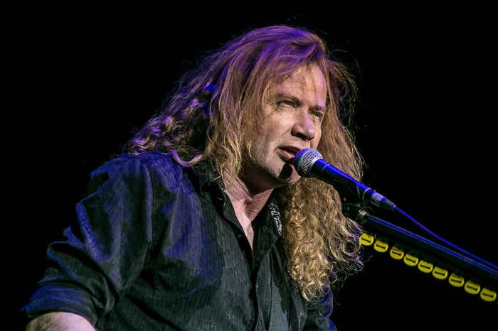 Frontman Of Megadeth Dave Mustaine Diagnosed With Throat Cancer