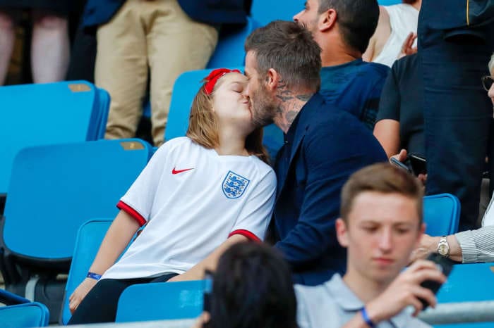David Beckham Kisses Daughter On The Lips And People Are Angry Again!