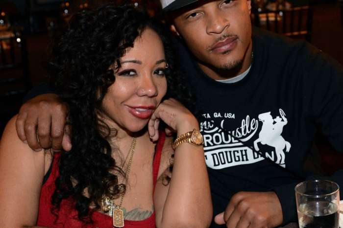 Gorgeous Tiny Harris Poses Next To A T.I. Poster And Has Fans Saying She's A 'Living Doll'