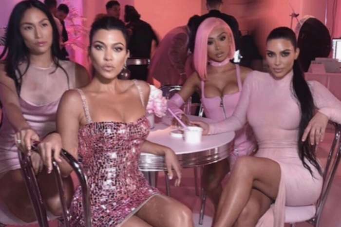 Kylie Jenner's Beauty Line Party Featured Kim Kardashian Eating Pink Noodles, Kourtney And Others Decked Out In Pink